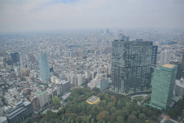 Shinjuku Tokyo Japan Financial District Cityscape Nov 2013 — стокове фото