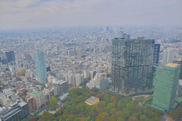 Shinjuku Tokyo Japonya Finans Bölgesi Şehri Kasım 2013 — Stok fotoğraf