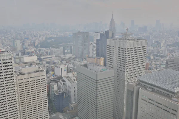 Shinjuku Uno Los Muchos Distritos Urbanos Ciudad Nov 2013 — Foto de Stock