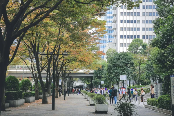 stock image Generic view of street in Shinjuku Tokyo, japan 3 Nov 2013