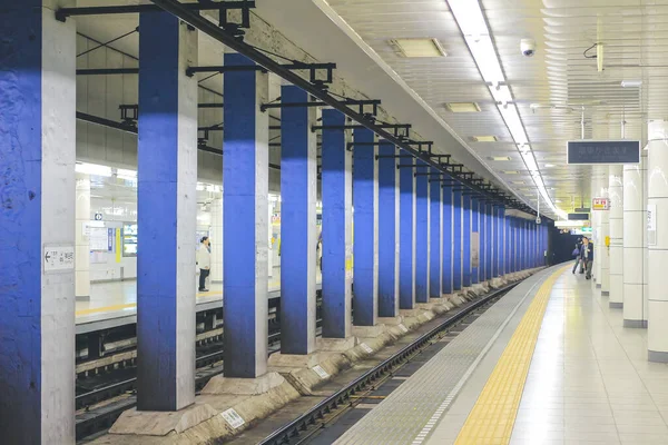 Tokyo Japonya Daki Metro Seyahat Kavramı Kasım 2013 — Stok fotoğraf