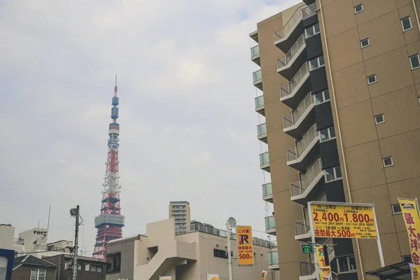 Вид Улицу Azabujan Tokyo Ноя 2013 — стоковое фото