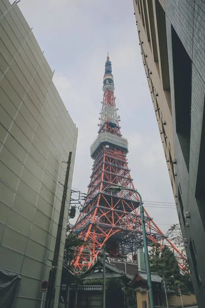 Der Berühmte Rote Tokyo Tower Wahrzeichen Japans Nov 2013 — Stockfoto
