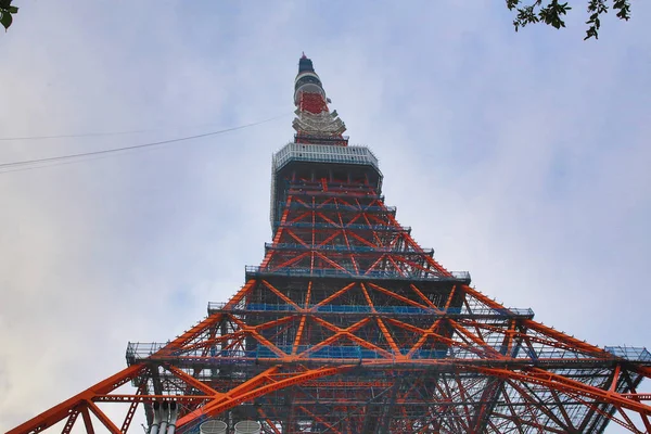 Famous Red Tokyo Tower Landmark Japanese Nov 2013 — Stock Photo, Image