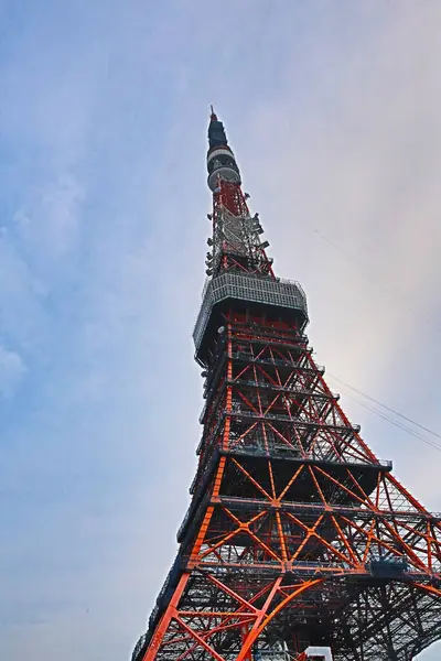 Slavná Červená Tokijská Věž Památník Japonska Listopadu 2013 — Stock fotografie