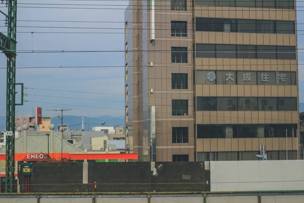 Vista Desde Línea Tren Bala Shinkansen Nov 2013 — Foto de Stock