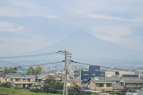 stock image the view out of Shinkansen bullet train line 3 Nov 2013