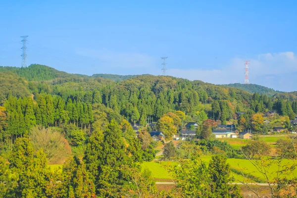 Krajobraz Wsi Kanazawa Japonia Lis 2013 — Zdjęcie stockowe
