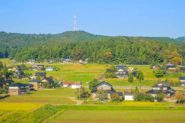 Landscape Countryside Kanazawa Japan Nov 2013 — Stock Photo, Image