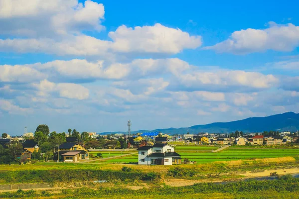 Kanazawa Kırsalının Manzarası Japonya Kasım 2013 — Stok fotoğraf