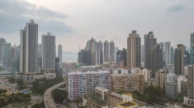 Tai Kok Tsui bölgesi, Hong Kong 15 Nisan 2023