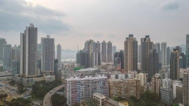 Tai Kok Tsui bölgesi, Hong Kong 15 Nisan 2023