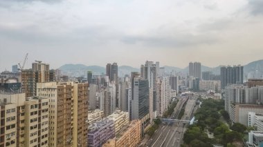 Tai Kok Tsui bölgesi, Hong Kong 15 Nisan 2023