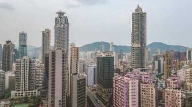 Tai Kok Tsui bölgesi, Hong Kong 15 Nisan 2023