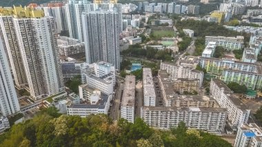 Shek Kip Mei Halk Konutları, Hong Kong 15 Nisan 2023