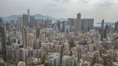 Sham Shui Po, Hong Kong şehir merkezi 15 Nisan 2023