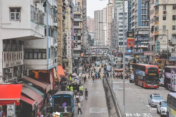 Mong Kok Gatan Hongkong April 2023 — Stockfoto