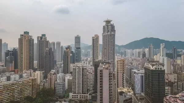 Das Tai Kok Tsui Gebiet Hongkong April 2023 — Stockfoto