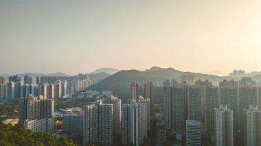 16 Nisan 2023 Po Lam yerleşim bölgesinin şehir manzarası, hk