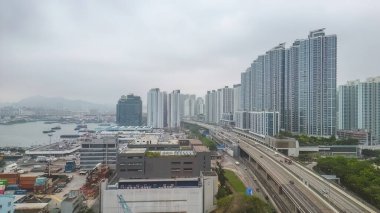 Nam Cheong 'daki yoğun apartman daireleri, HK 22 Nisan 2023
