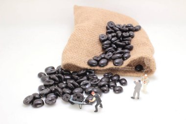 İyi kalite kavrulmuş kahve çekirdekleri seçme kavramı