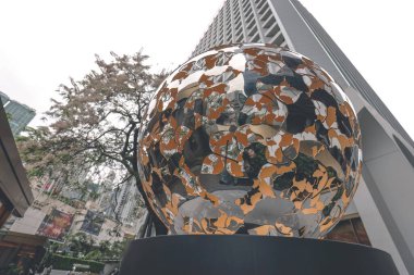 26 Nisan 2023 'te Hong Kong' da Murray Otel 'in dış binası.