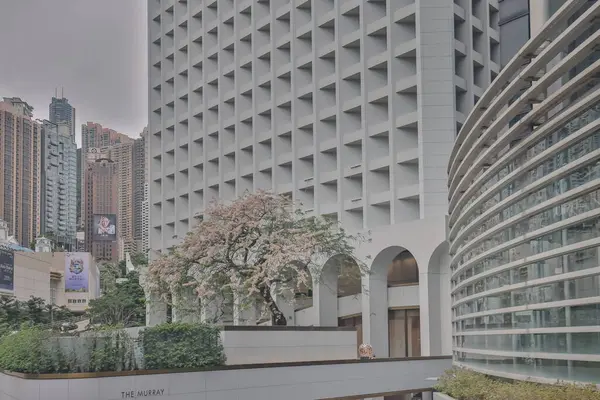 Bouw Exterieur Van Murray Hotel Hong Kong April 2023 — Stockfoto
