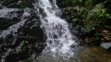 Siu Chik Sha 'da güzel bir şelale, T.K.