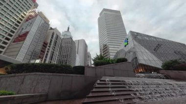 Hong Kong - 26 Nisan 2023: Hong Kong Değişim Meydanı.