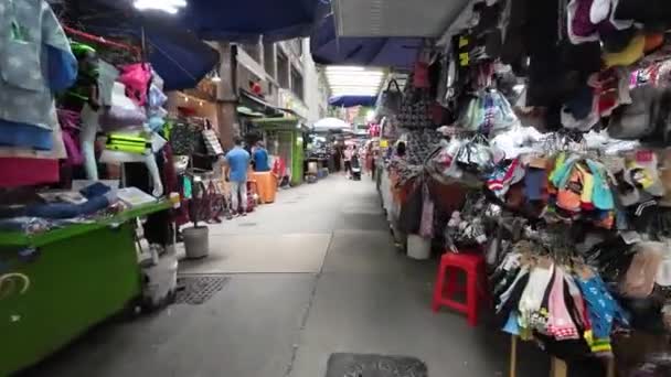Tai Yuen Street Wan Chai Hong Kong Abril 2023 — Vídeos de Stock