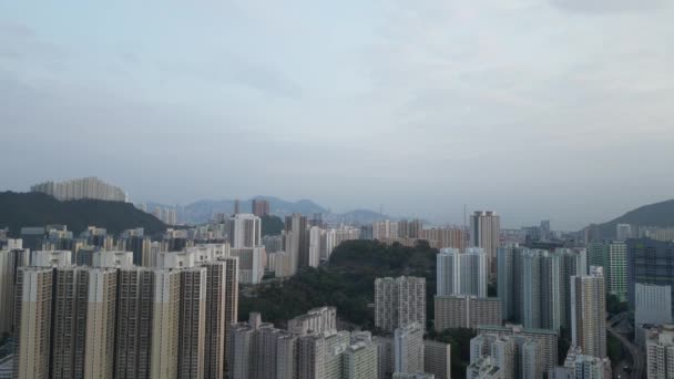 Paysage Dans District Tsuen Wan Hong Kong Avril 2023 — Video