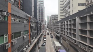 Kwai Cheong Yolu, Hong Kong - 4 Mayıs 2023.