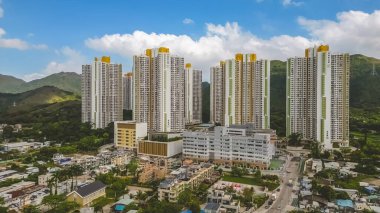 4 Mayıs 2023 kamu konutları Queens Hill Estate Hong Kong