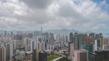 4 Mayıs 2023 Cheung Sha Wan, Hong Kong yerleşim bölgesi.