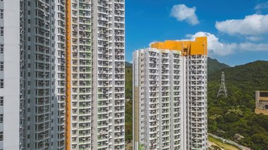 4 Mayıs 2023 kamu konutları Queens Hill Estate Hong Kong