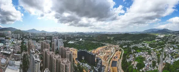 Maj 2023 Bostadsområdet Fanling Hong Kong — Stockfoto