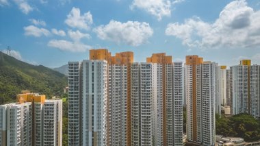 4 Mayıs 2023 kamu konutları Queens Hill Estate Hong Kong