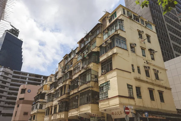 stock image Cheung Sha Wan, residential district Hong Kong , May 4 2023