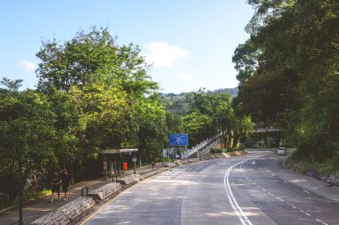 Fanling, Hong Kong sokak manzarası, 4 Mayıs 2023