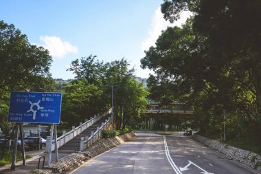 Fanling, Hong Kong sokak manzarası, 4 Mayıs 2023