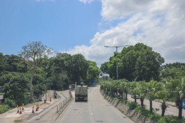 Sha Tau Kok yolunun kırsal kesimi, hk 4 Mayıs 2023