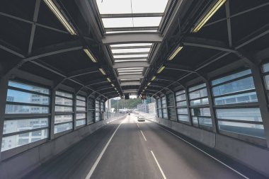 sha Highway, Hong Kong 'un manzarası 4 Mayıs 2023