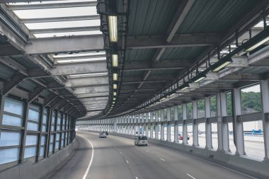 sha Highway, Hong Kong 'un manzarası 4 Mayıs 2023