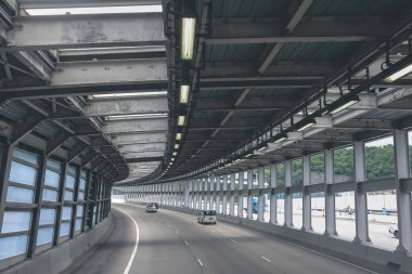 sha Highway, Hong Kong 'un manzarası 4 Mayıs 2023