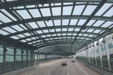 sha Highway, Hong Kong 'un manzarası 4 Mayıs 2023