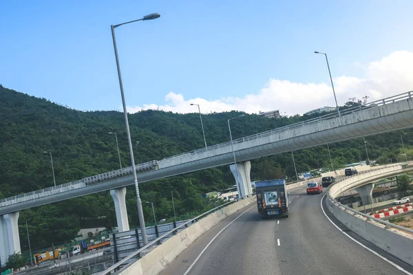 Τοπίο Της Tate Cairn Highway Χονγκ Κονγκ Μάιος 2023 — Φωτογραφία Αρχείου