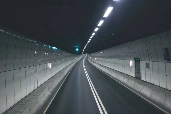 Autoroute Avec Tunnel Autoroute Mai 2023 — Photo