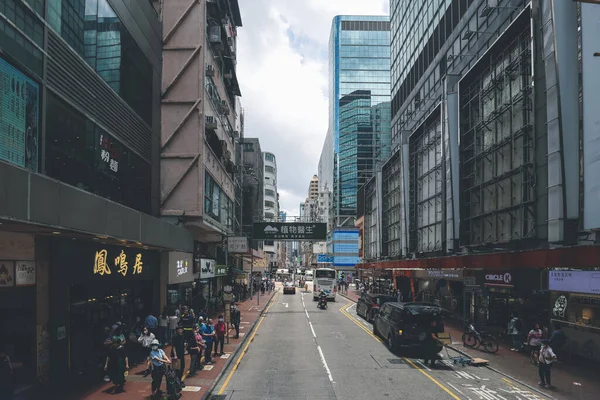 Straatbeeld Van Kowloon Hong Kong Mei 2023 — Stockfoto