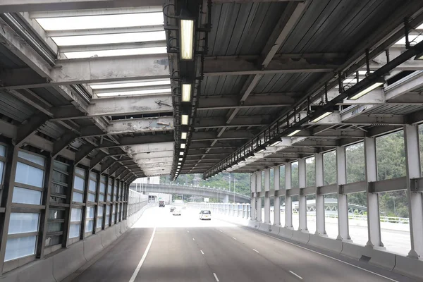 Paesaggio Tsing Sha Autostrada Hong Kong Maggio 2023 — Foto Stock