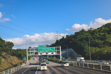 Fanling Otoyolu, Hong Kong 4 Mayıs 2023